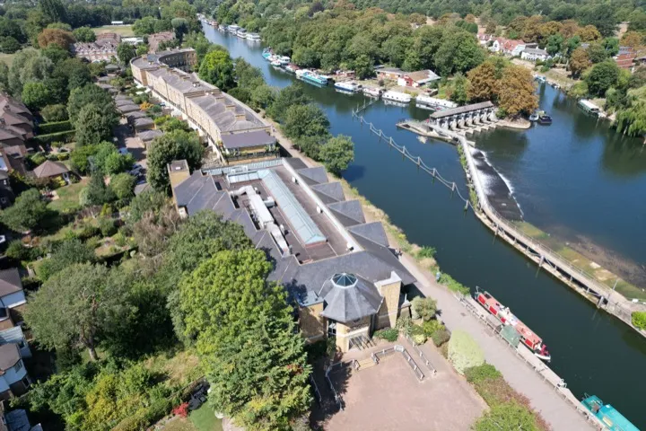 Full property aerial overview