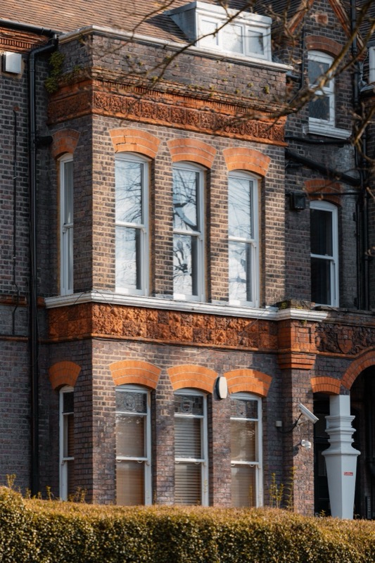 Modern development exterior