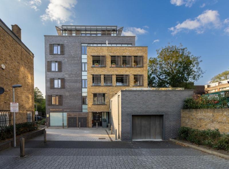 Contemporary development exterior