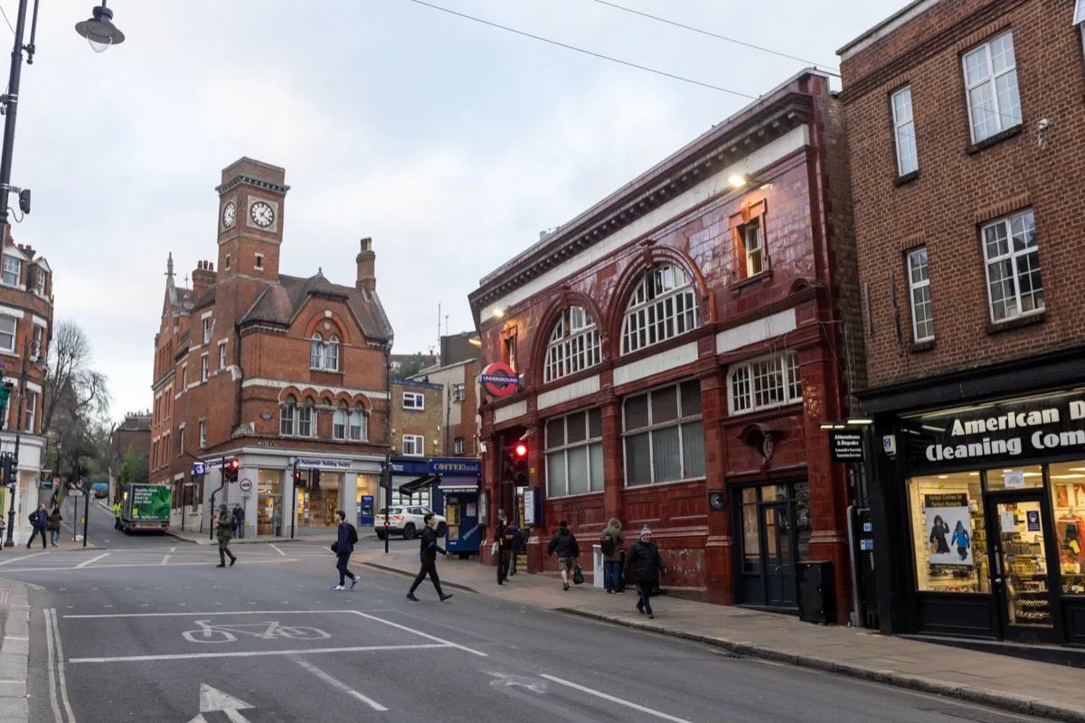 The Mount NW3 historic street sign - Hampstead local knowledge for property photography